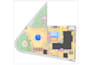 design a photorealistic 3d landscape with execution plans